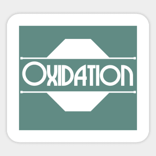 Oxidation, chemistry, science Sticker